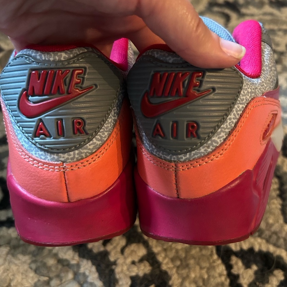 Nike Gray and Pink Athletic Sneakers - Picture 3 of 6